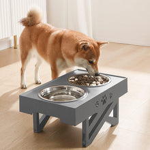 Load image into Gallery viewer, MrFluffyFriend™ - Adjustable Dog Bowls
