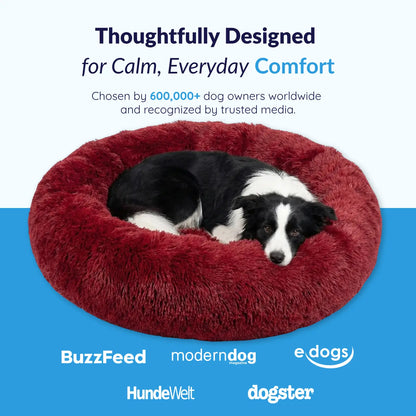 MrFluffyFriend™ - World's #1 Anxiety Relieving Dog Bed (Anim)