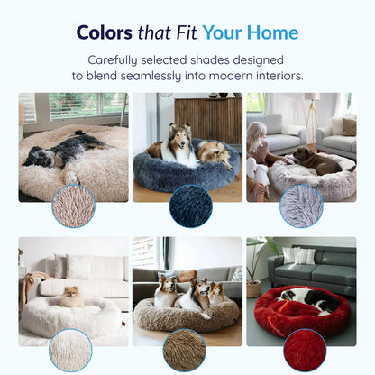 MrFluffyFriend™ - World's #1 Anxiety Relieving Dog Bed (Anim)