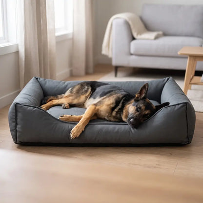 MrFluffyFriend™ - Water Resistant Oxford Dog Bed